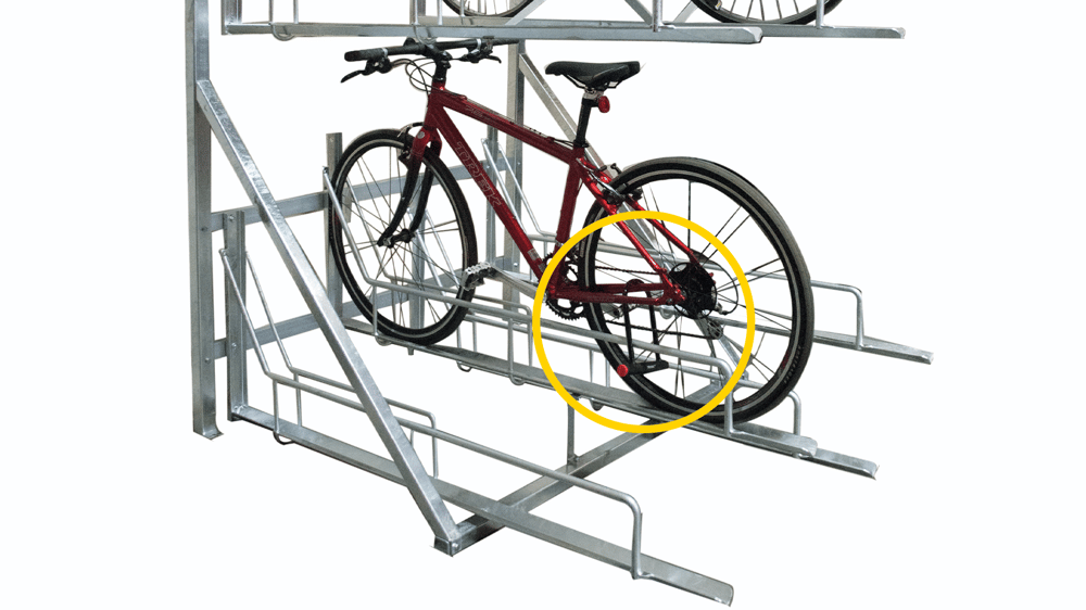 bicycle rack lock